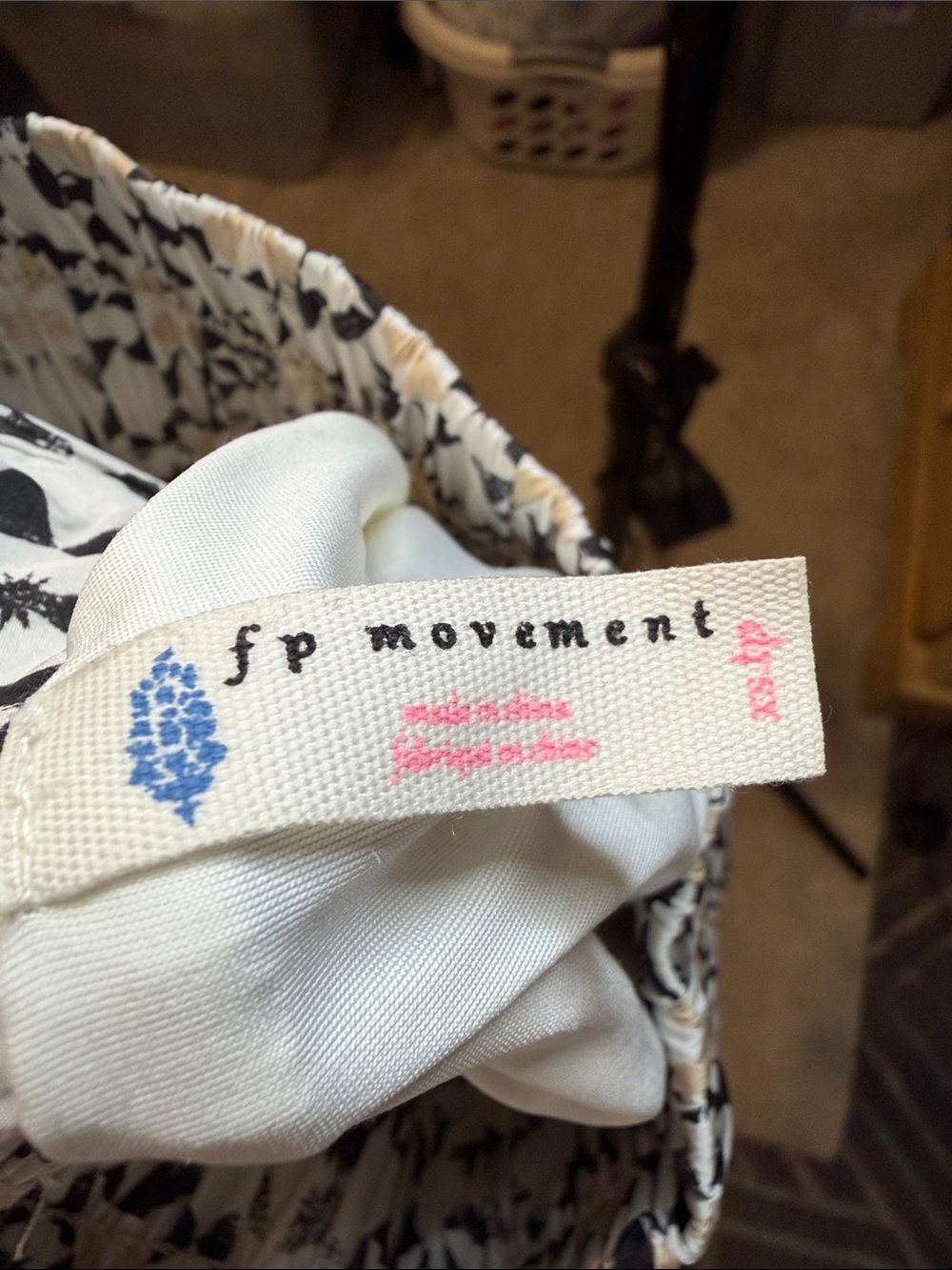 FP Movement by Free People Black and White Athletic Shorts